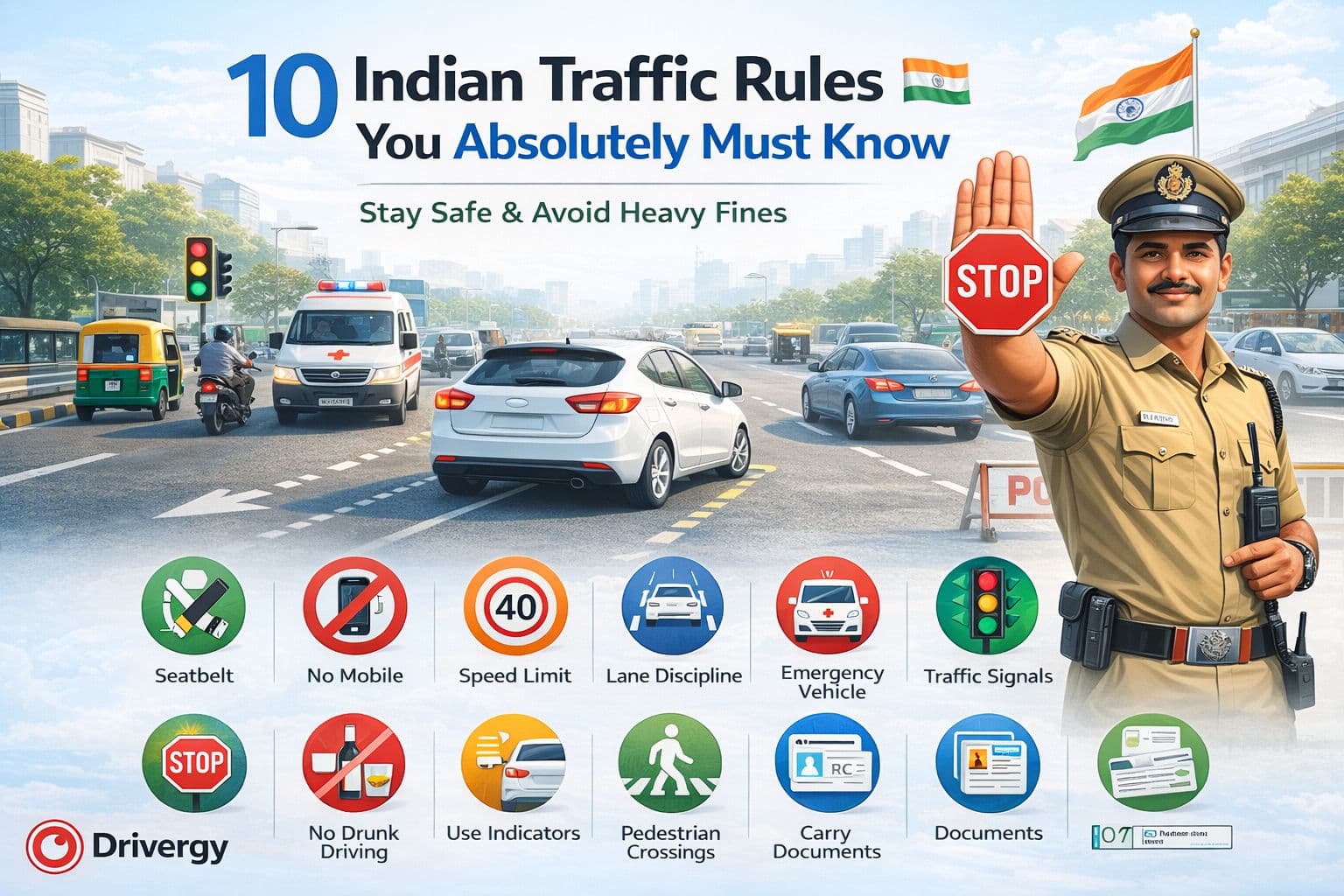 10 Indian Traffic Rules You Absolutely Must Know